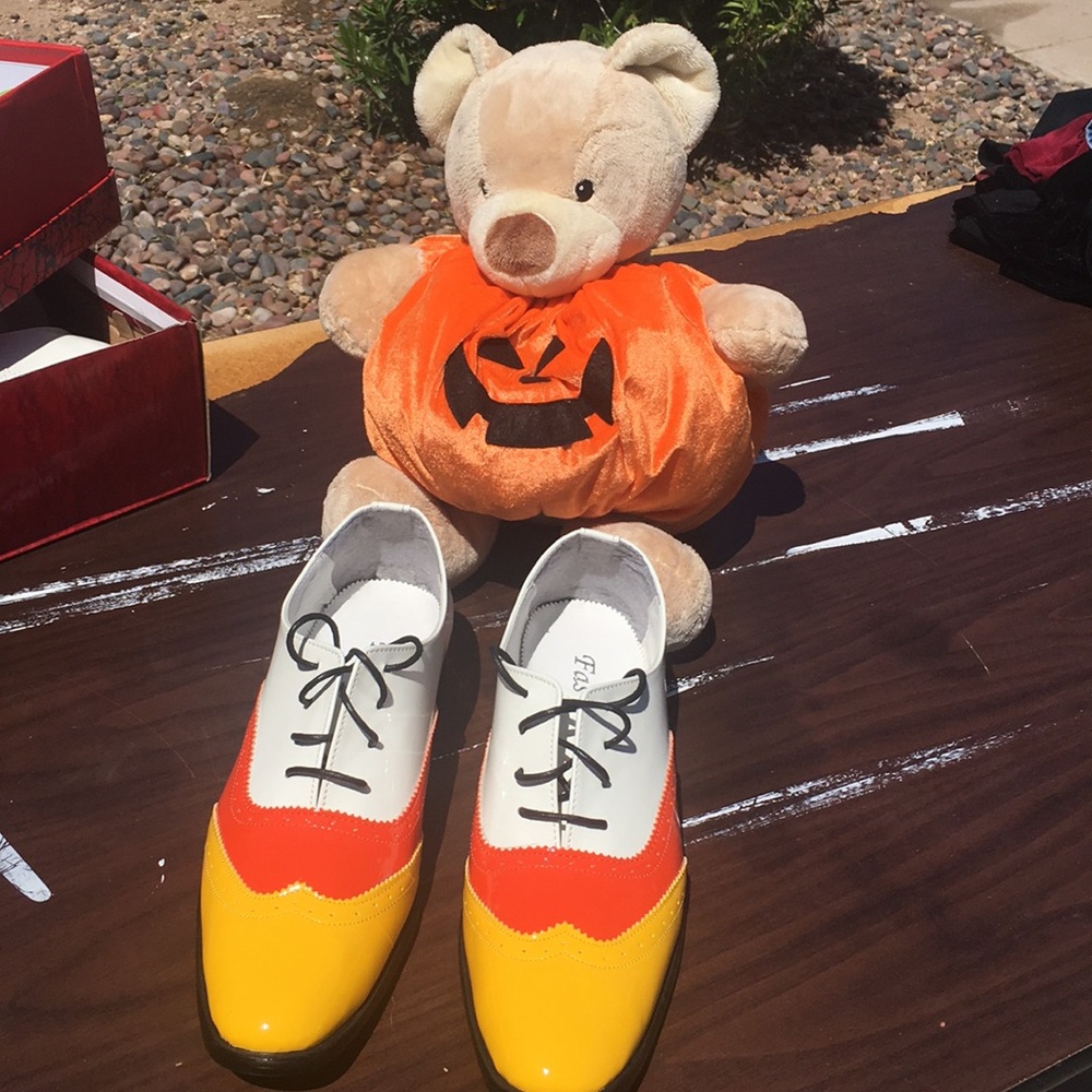 Candy Corn shoes